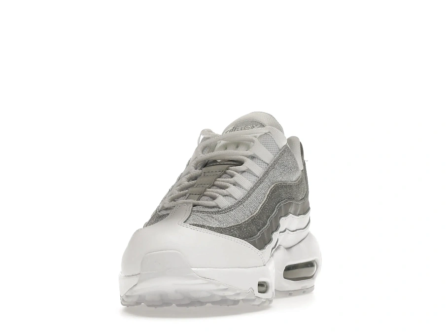 Фото № 2 с приближением к товару «‎Nike Air Max 95 White Metallic Silver »