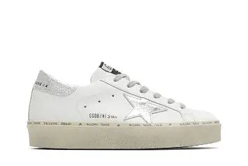 Golden Goose Women's Hi Star White Silver - 2
