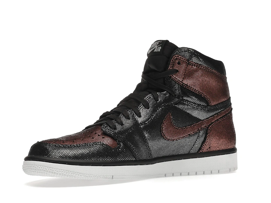 Фото № 4 с приближением к товару «‎Jordan 1 Retro High Fearless Metallic Rose Gold »