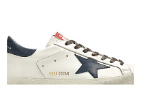 Фото № 3 с приближением к товару «‎Golden Goose Superstar White Night Blue Camo»