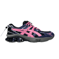 Фото № 1 с приближением к товару «‎YOASOBI x ASICS Gel-Kinetic Fluent Navy Pink»