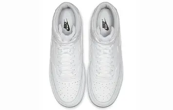 Nike Court Vision Mid Triple White - 5