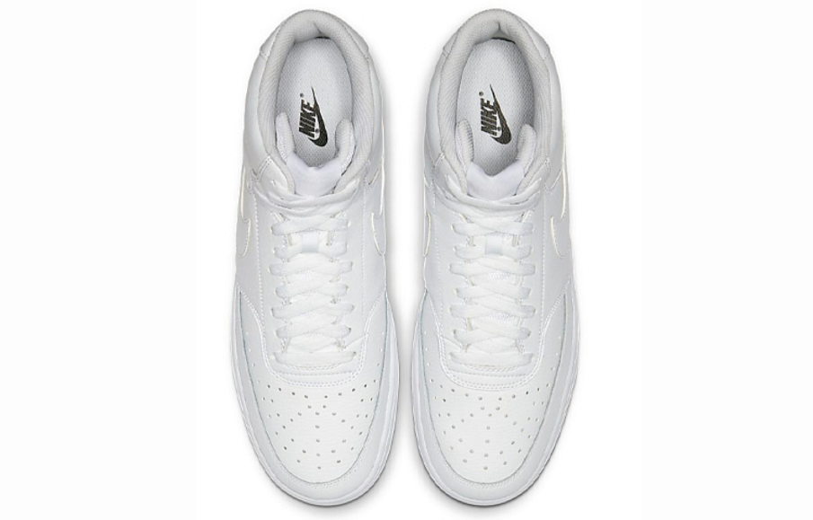 Фото № 4 с приближением к товару «‎Nike Court Vision Mid Triple White»