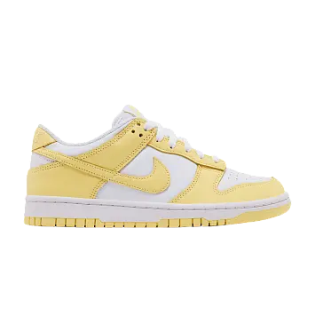Nike Dunk Low White Soft Yellow