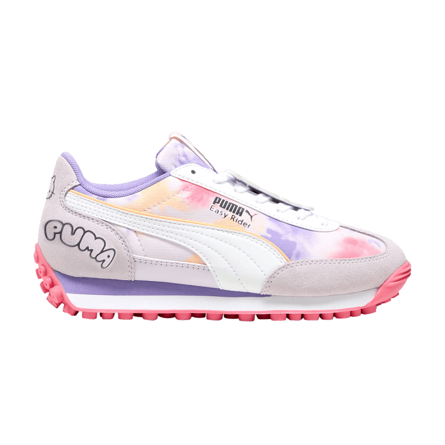 Фото № 1 с приближением к товару «‎Hello Kitty x Puma Easy Rider Big Kid Hello Kitty and Friends Tie Dye (403224-01)»