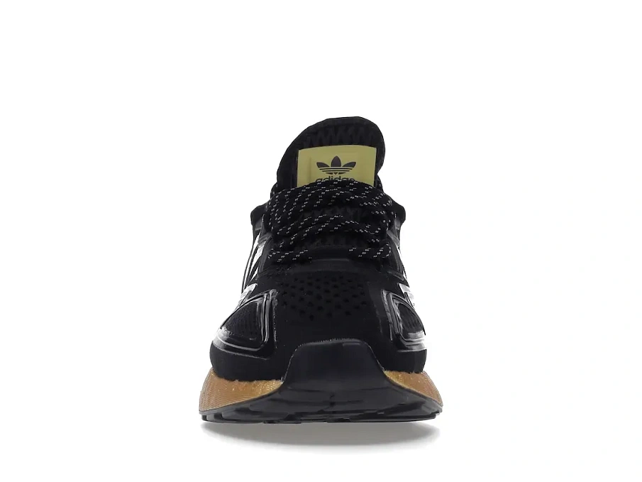 Фото № 2 с приближением к товару «‎adidas ZX 2K Boost Black Gold Metallic (W)»