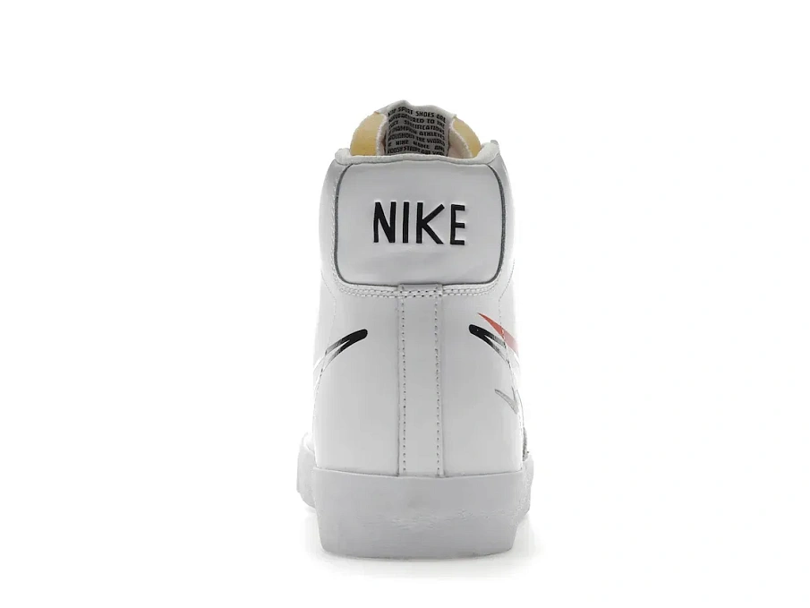 Фото № 4 с приближением к товару «‎Nike Blazer Mid 77 Multi-Swoosh White»