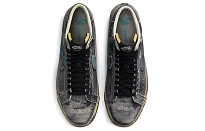 Фото № 4 с приближением к товару «‎Nike Blazer mid Skate shoes Faded Black»