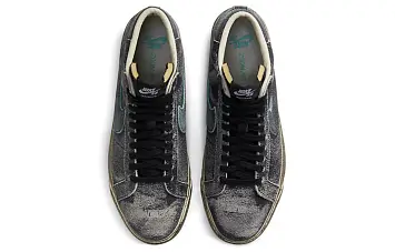 Nike Blazer mid Skate shoes Faded Black - 6