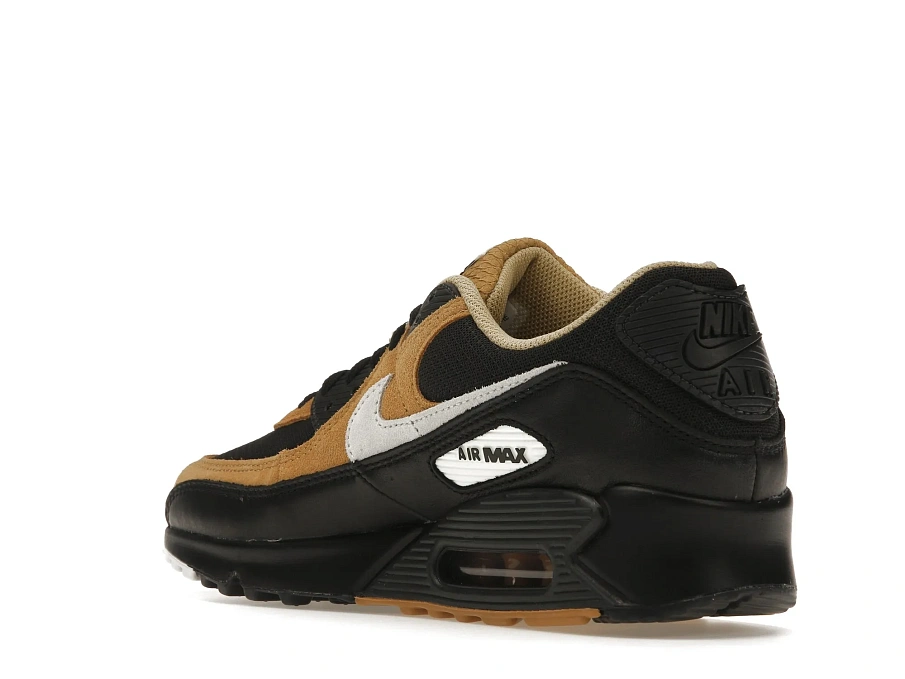 Фото № 6 с приближением к товару «‎Nike Air Max 90 Black Elemental Gold»