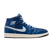 Фото № 1 с приближением к товару «‎Women's Air Jordan 1 Mid Quilted Metallic Blue»