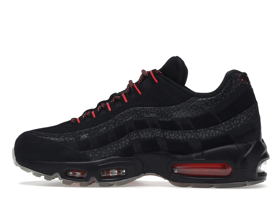 Фото № 6 с приближением к товару «‎Nike Air Max 95 Safari Black Infrared»
