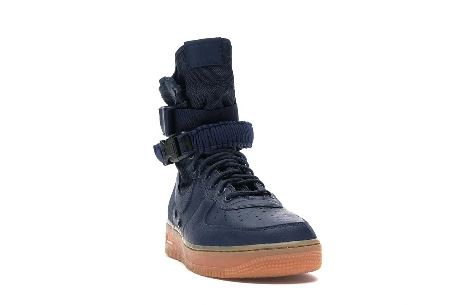 Фото № 4 с приближением к товару «‎Nike SF Air Force 1 High Navy Gum»