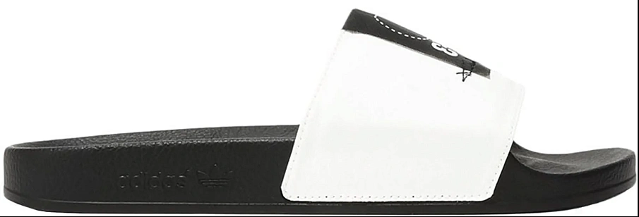 Фото № 1 с приближением к товару «‎adidas Y3 Adilette Black White»