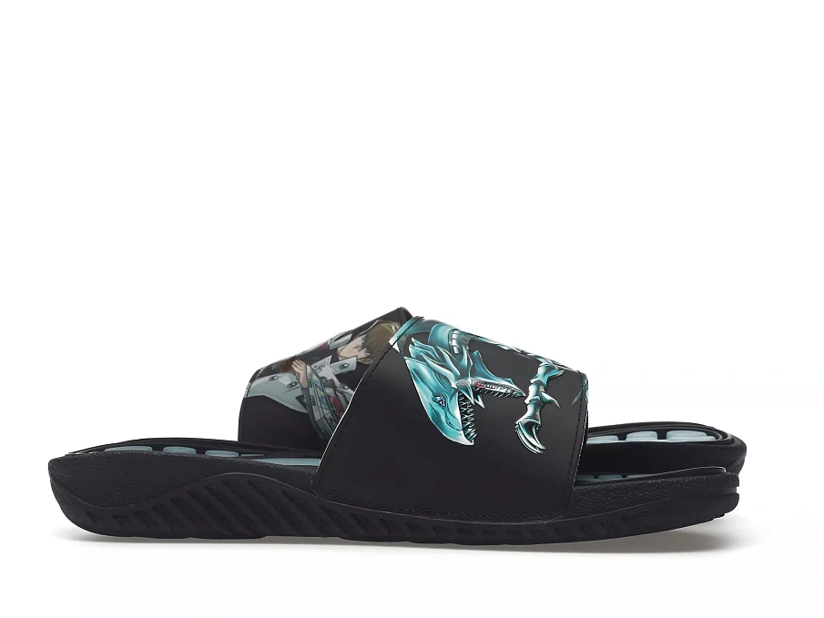 Фото № 6 с приближением к товару «‎adidas Reptossage Hook-And-Loop Slides Yu-Gi-Oh! Blue Eyes White Dragon»