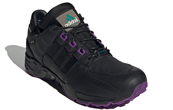 adidas Equipment Support 93 Gore-Tex Running Shoes BlackPurple - 3