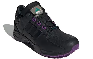 adidas Equipment Support 93 Gore-Tex Running Shoes BlackPurple - 3