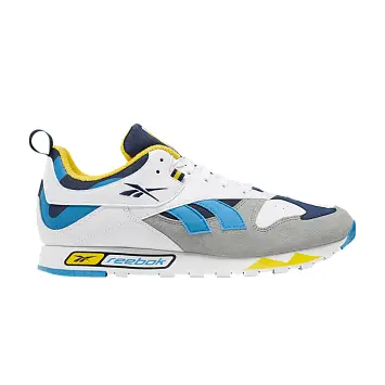 Reebok Classic Leather RC 1.0 White Grey Collegiate Navy - 1