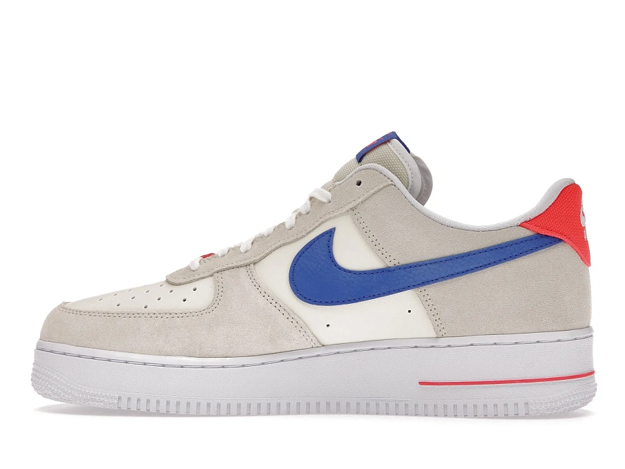 Фото № 5 с приближением к товару «‎Nike Air Force 1 Low 07 LV8 Coconut Milk Hyper Royal»