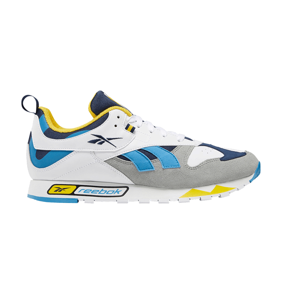 Фото № 1 с приближением к товару «‎Reebok Classic Leather RC 1.0 White Grey Collegiate Navy»