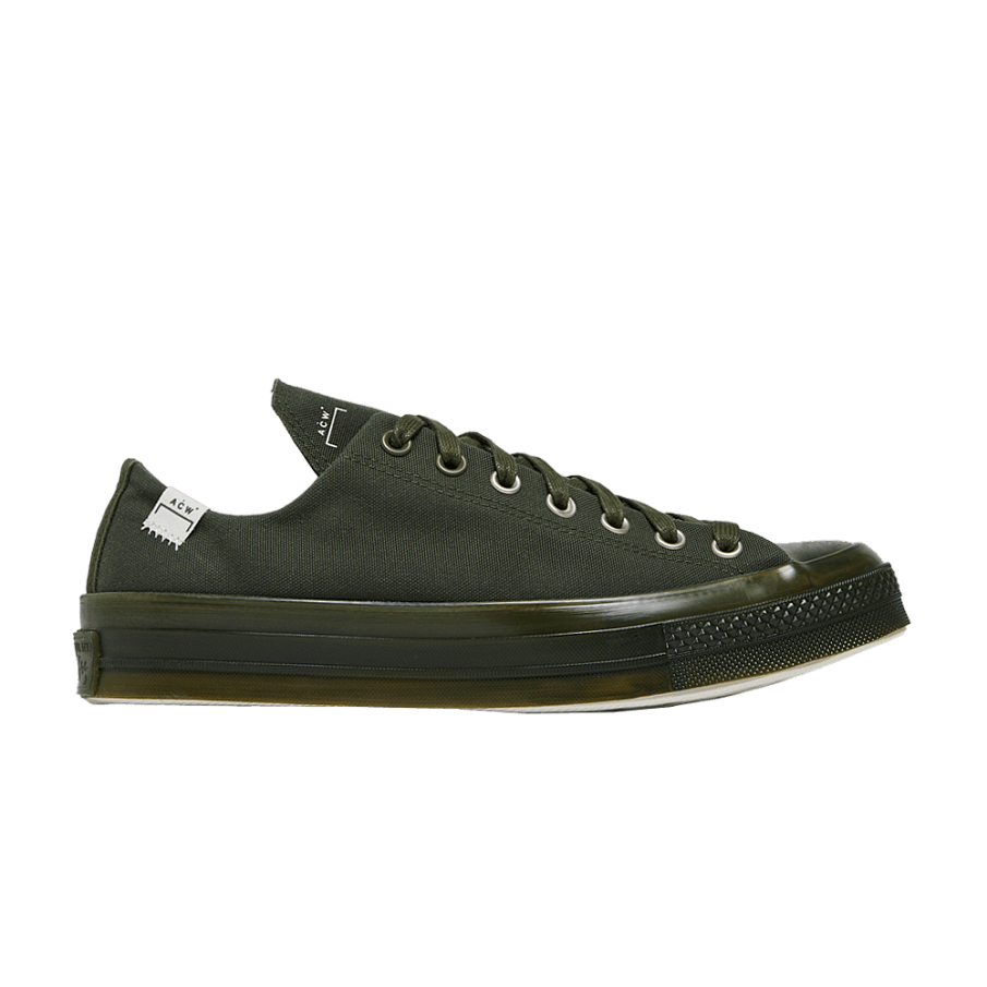 Фото № 1 с приближением к товару «‎A-Cold-Wall* x Converse Chuck 70 Low Deep Pine Green»
