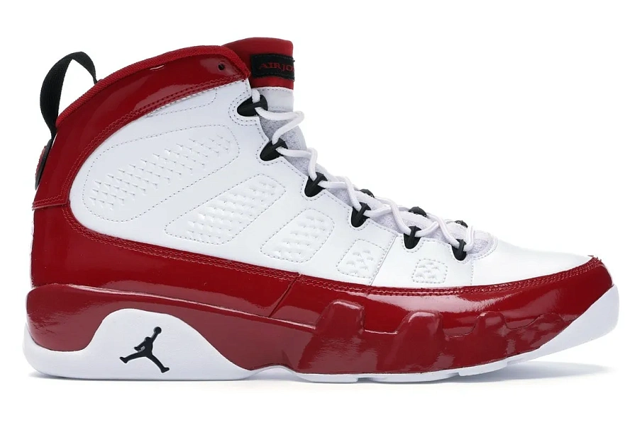 Фото № 1 с приближением к товару «‎Jordan 9 Retro White Gym Red»