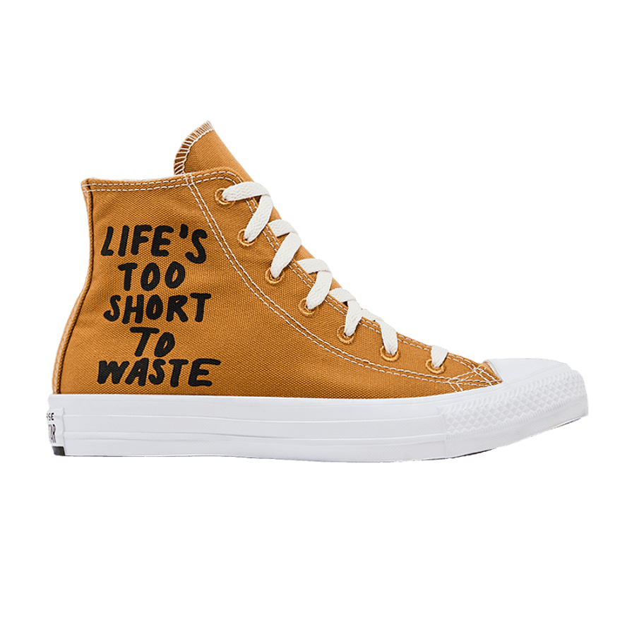 Фото № 1 с приближением к товару «‎Converse Chuck Taylor All Star Hi Renew Lifes Too Short To Waste»
