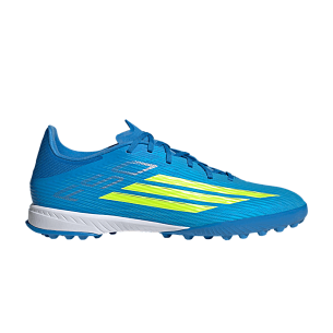 adidas F50 League TF Lucid Ray Blue Team Solar Yellow 2 Lucid Aquamarine (JR8975)