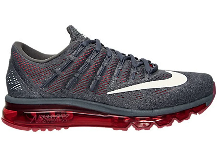 Фото № 1 с приближением к товару «‎Nike Air Max 2016 Dark Grey Red»