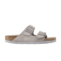 Фото № 1 с приближением к товару «‎Birkenstock Arizona Soft Footbed Suede Leather Stone Coin»