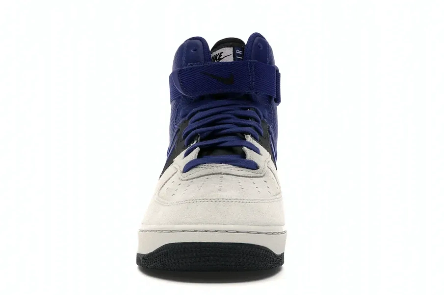 Фото № 2 с приближением к товару «‎Nike Air Force 1 High '07 LV8 Pure Platinum Deep Royal Blue»