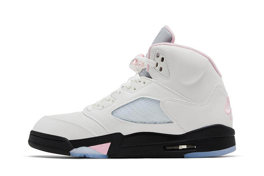 Фото № 4 с приближением к товару «‎Air Jordan 5 Retro Medium Soft Pink»
