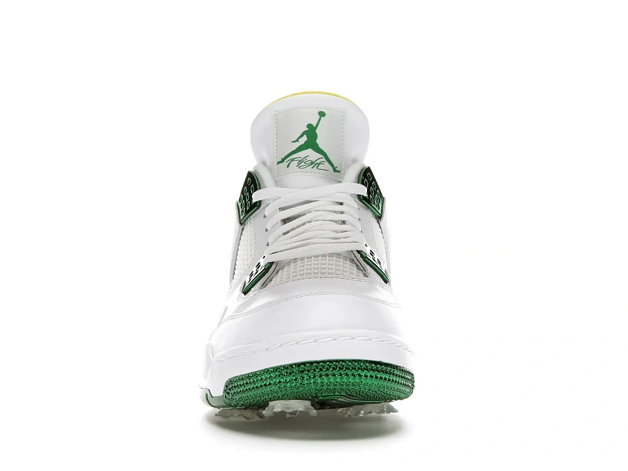 Фото № 2 с приближением к товару «‎Jordan 4 Retro Golf Metallic Green»