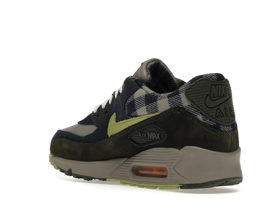Фото № 6 с приближением к товару «‎Nike Air Max 90 Flannel Pack Obsidian»