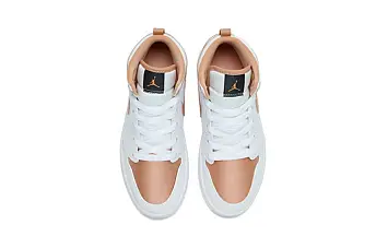 Nike Girls Jordan 1 Mid (ps) Pre-School Shoe Kids Little Kids 640737-190 - 4