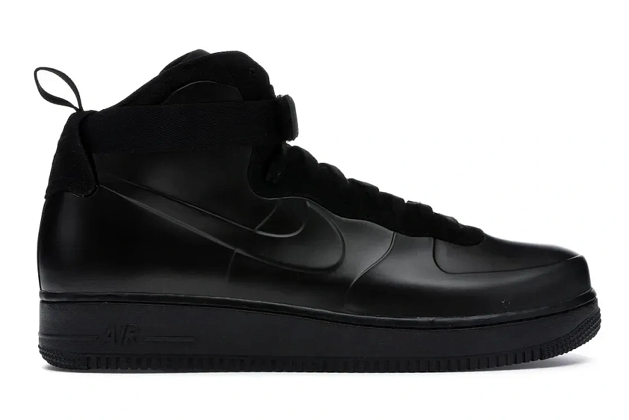 Фото № 1 с приближением к товару «‎Nike Air Force 1 Foamposite Cup Triple Black»