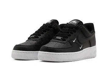 Nike Air Force 1 Low Wmns BlackSilver - 2