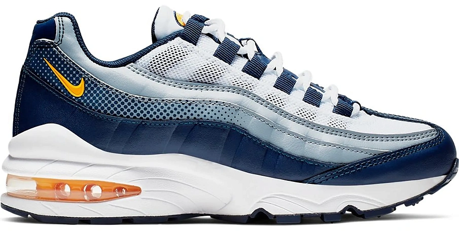 Фото № 1 с приближением к товару «‎Nike Air Max 95 Midnight Navy Laser Orange »