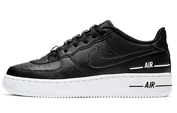 Nike Air Force 1 LV8 3 GS 'Black' - 1