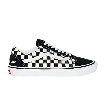Supreme x Swarovski x Vans Skate Old Skool Black - 1