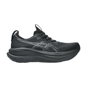 ASICS Women's GEL-Nimbus 28 D Wide Black Graphite Grey