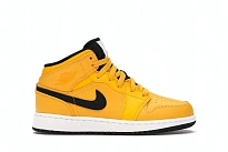 Фото № 1 с приближением к товару «‎Jordan 1 Mid University Gold Black »