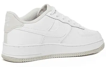 Nike Air Force 1 Low (Gs) Skate Shoes White Light Bone - 4