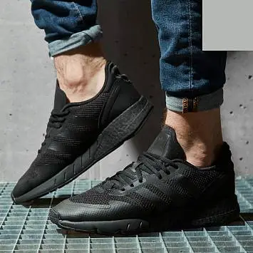 adidas originals ZX 1K Boost 'Triple Black' - 3