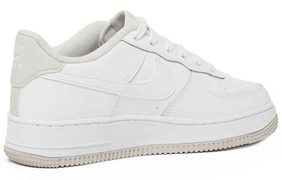 Фото № 3 с приближением к товару «‎Nike Air Force 1 Low (Gs) Skate Shoes White Light Bone»