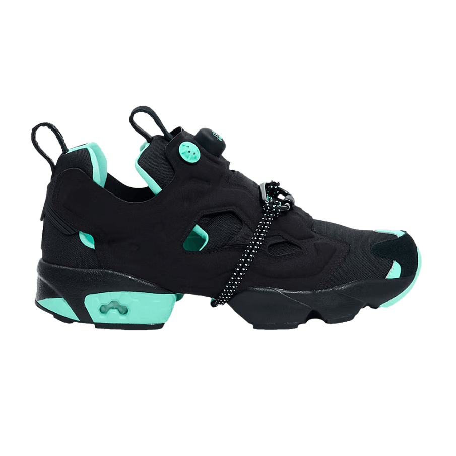 Фото № 1 с приближением к товару «‎P.O.T.R. x Reebok InstaPump Fury 94 Black Turquoise»