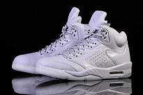 Фото № 2 с приближением к товару «‎Nike Air Jordan 5 Retro Premium Pure Platinium »