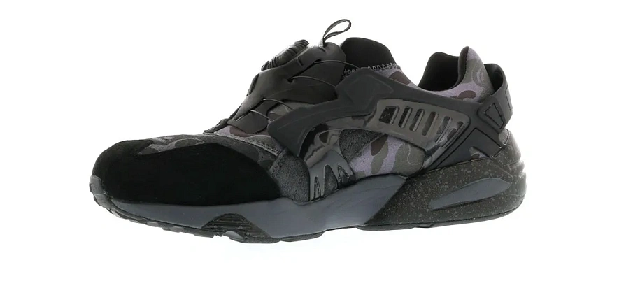 Фото № 4 с приближением к товару «‎Puma Disc Blaze Bape Camo Black»