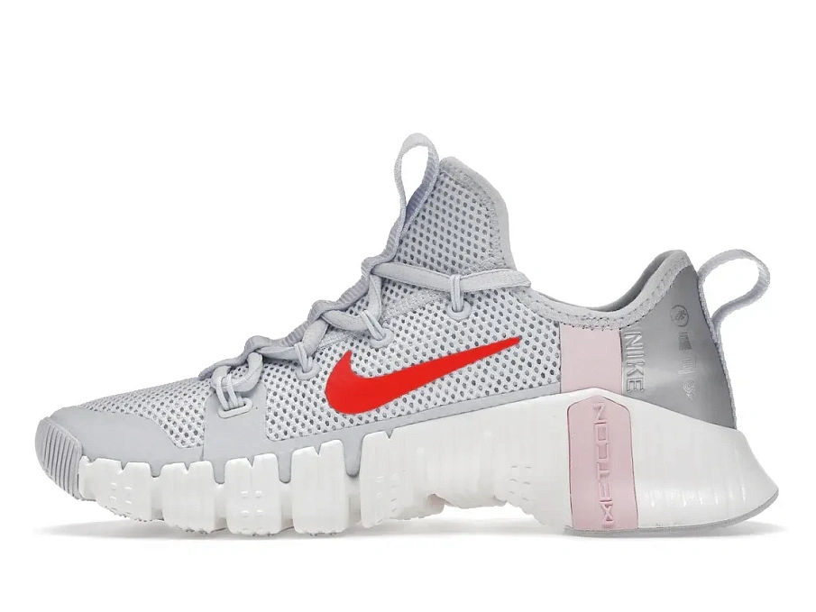 Фото № 3 с приближением к товару «‎Nike Free Metcon 3 Football Grey Bright Crimson »