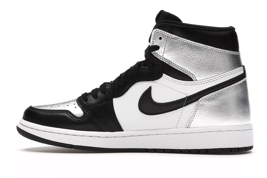 Фото № 5 с приближением к товару «‎ Jordan 1 Retro High Silver Toe  »